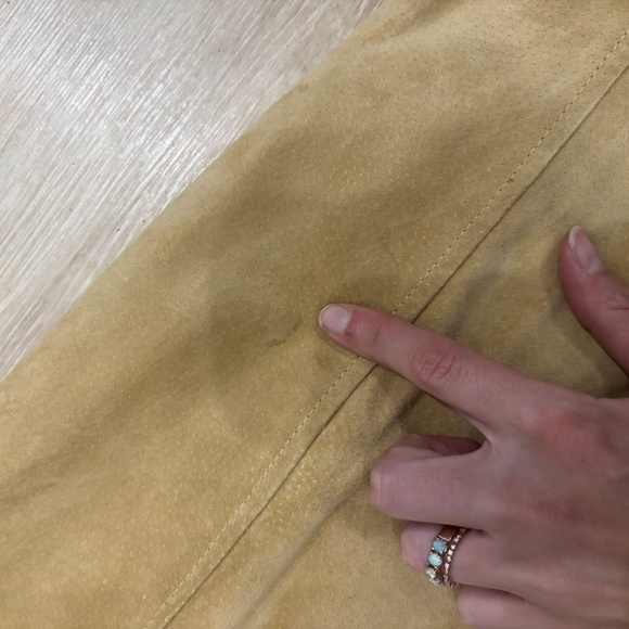 100% genuine leather suede over sized Scully festival jacket - Picture 6 of 10